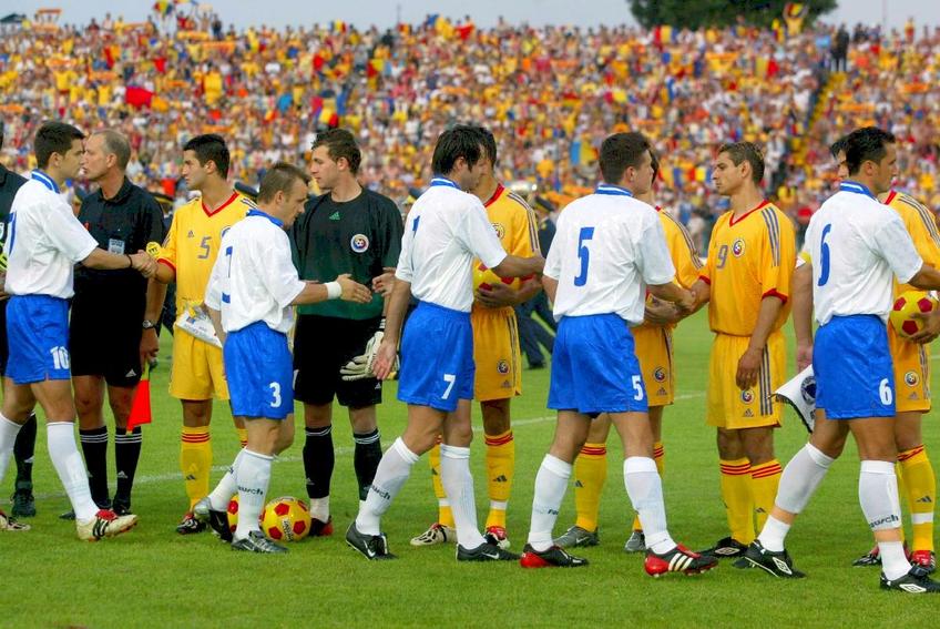 Imagine de arhivă din confruntarea România - Bosnia 2-0 din 2003 / Sursă foto: GSP