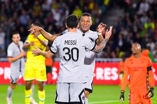 Lionel Messi și Kylian Mbappe/ foto Imago Images