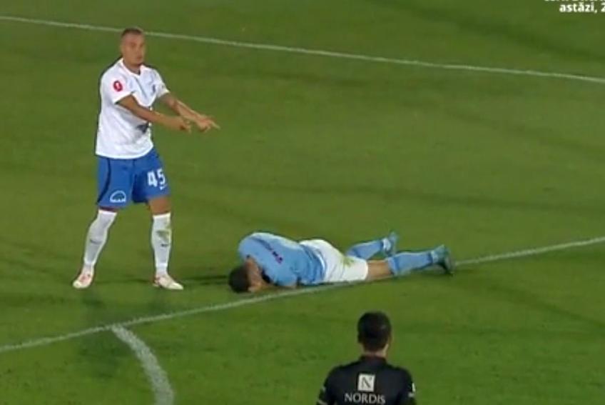 Penalty-ul neacordat de Bîrsan / Captură Prima Sport
