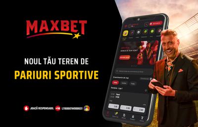 Nou pe Maxbet.ro! O platformă de pariuri sportive la alt nivel