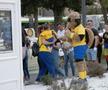 Prezent la meciul naționalei feminine, are un mesaj puternic: „Ce ciudat e să mergi pe un stadion unde nimeni nu înjură și nu îsi varsă frustrările. Tot respectul pentru aceste doamne!”