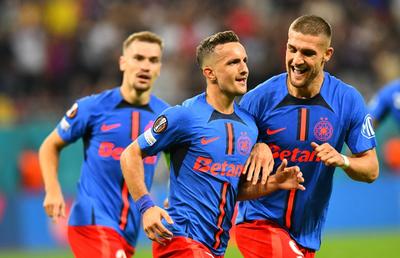7 detalii din FCSB - RFS care nu s-au văzut la TV » Ce a făcut Bîrligea imediat după gol + scene comice: „Lasă-te, bă!”