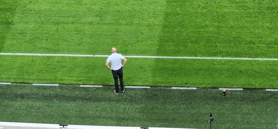Viktor Morosz, antrenorul celor de la RFS, fără reacție după golul lui Bîrligea 7 detalii din FCSB - RFS care nu s-au văzut la TV » Ce a făcut Bîrligea imediat după gol + scene comice: „Lasă-te, bă!”