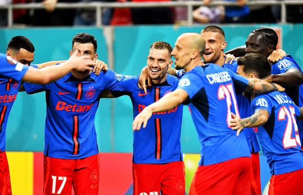 FCSB - RFS 4-1 » Pe 13 în România, a doua în Europa! FCSB s-a răzbunat pe letoni pentru eșecurile din campionat și urcă la VIP în clasamentul grupei de 36 de echipe