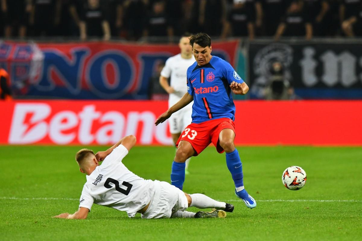 Doi fotbaliști de la FCSB, aleși în echipa primei etape a grupei Europa League