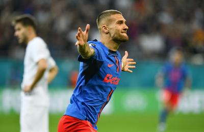 Bîrligea, reacție direct pe teren după golul din Europa League: „Nu sunt cel din primul meci”