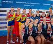 Barca 4 rame (f) - Amalia Bereș, Adriana Adam, Gianina Juncănariu, Ancuța Bodnar Foto: FR Canotaj/Balint Czucz