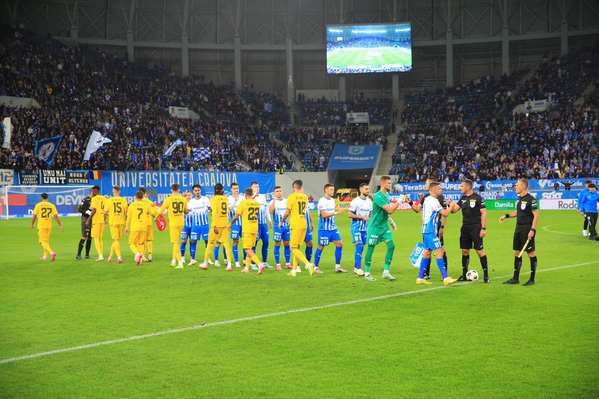 Universitatea Craiova - Dinamo, derby cu 4 reușite pe „Oblemenco” » GOL DECISIV în minutul 90! Clasamentul ACUM