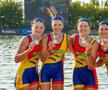 Barca 4 rame (f) - Gianina Juncănariu, Amalia Bereș, Adriana Adam, Ancuța Bodnar Foto: FR Canotaj/Balint Czucz
