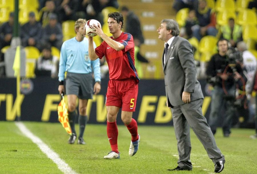Ionuț Rada, în tricoul FCSB, în Europa League/ foto: Arhivă GSP „Nu e OK ce a făcut Elias!” » Fostul jucător important de la FCSB, mesaj clar pentru Charalambous