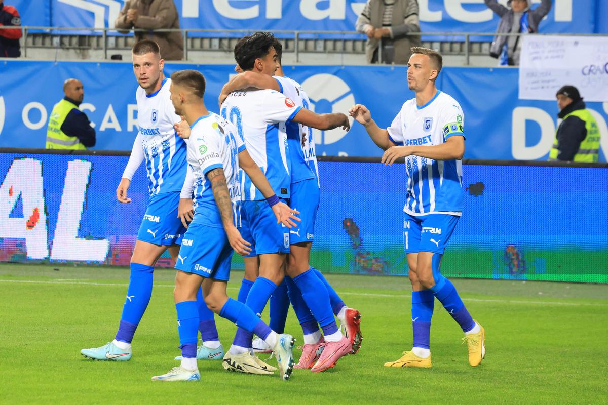 Universitatea Craiova - Dinamo, derby cu 4 reușite pe „Oblemenco” » GOL DECISIV în minutul 90! Clasamentul ACUM