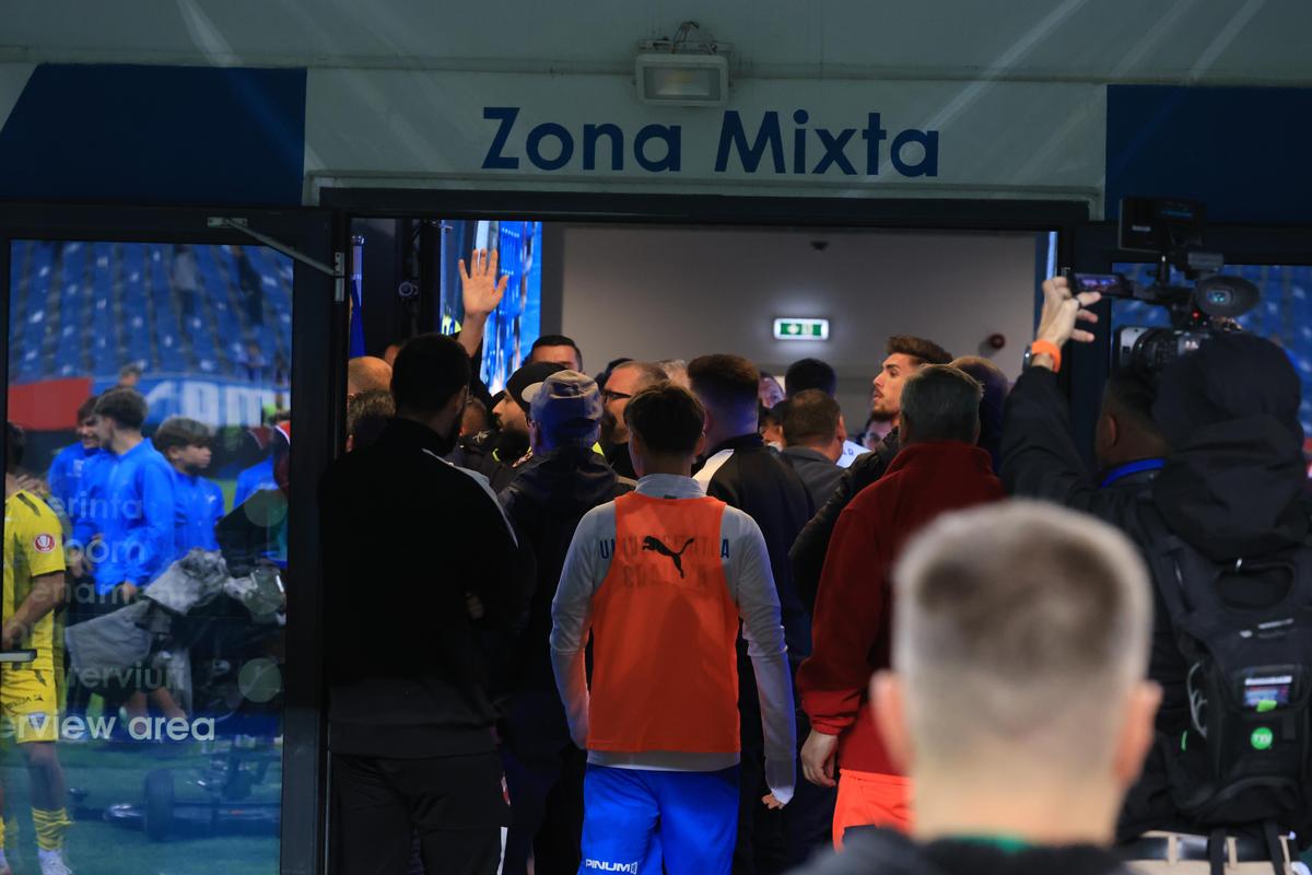 Scandal pe tunel după Craiova - Dinamo