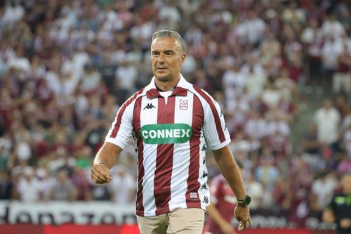 Daniel Pancu înainte de Rapid - FCSB, derby-ul etapei a 6-a din Superligă // FOTO: Ionuț Iordache (GSP)