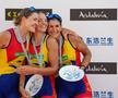 Barca 4 rame (f) - Adriana Adam, Gianina Juncănariu, Ancuța Bodnar Foto: FR Canotaj/Balint Czucz