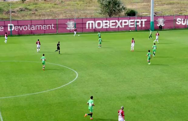 4 goluri și o gafă majoră în Rapid - Chiajna, amical disputat la Ștefănești