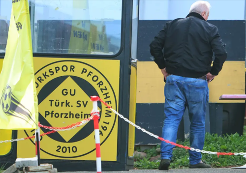 GU Türkischer SV Pforzheim, fost în Oberliga Baden-Wurttemberg, servea drept centru al unei rețele infracționale / Foto: Facebook Schwarzwalder Bote