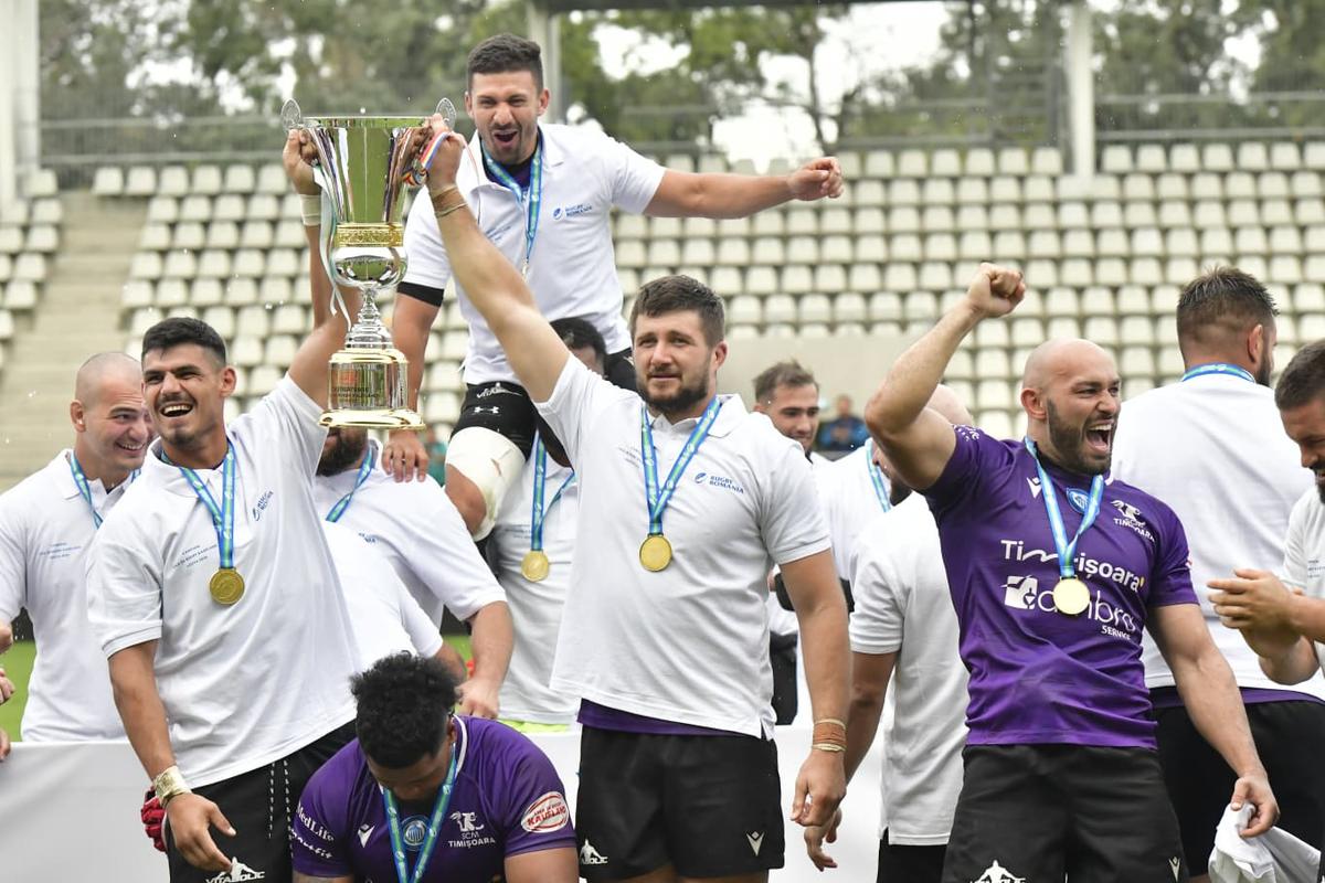 SCM Timișoara este campioana României la rugby! Bănățenii au cucerit al 8-lea titlu din istoria clubului