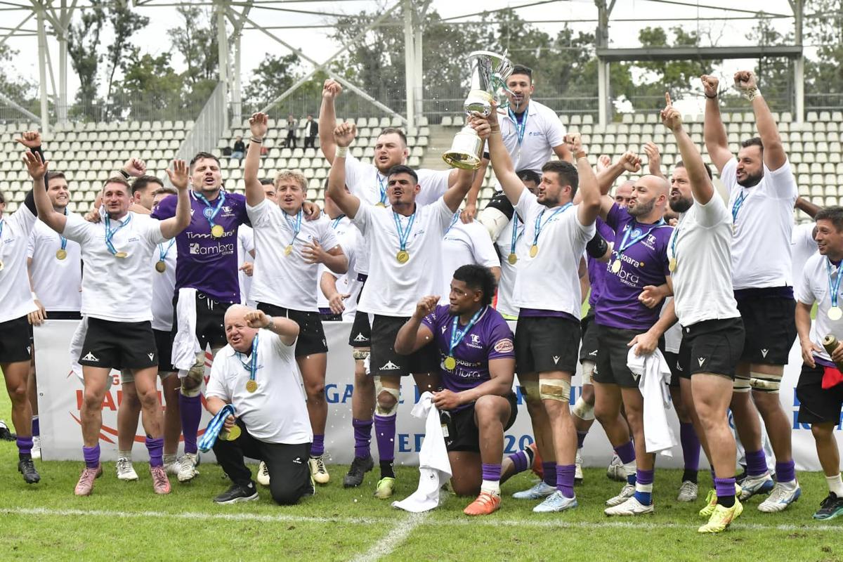 SCM Timișoara este campioana României la rugby! Bănățenii au cucerit al 8-lea titlu din istoria clubului