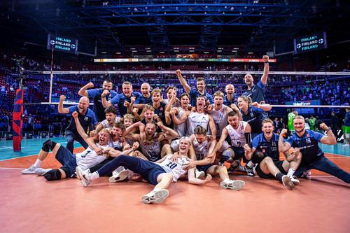 Finlanda, locul 3 la Campionatul European de volei masculin/Foto: CEV