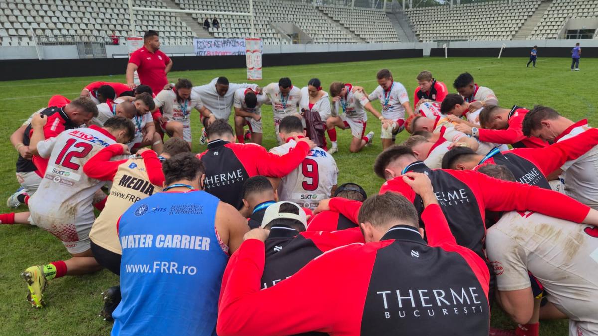 SCM Timișoara este campioana României la rugby! Bănățenii au cucerit al 8-lea titlu din istoria clubului