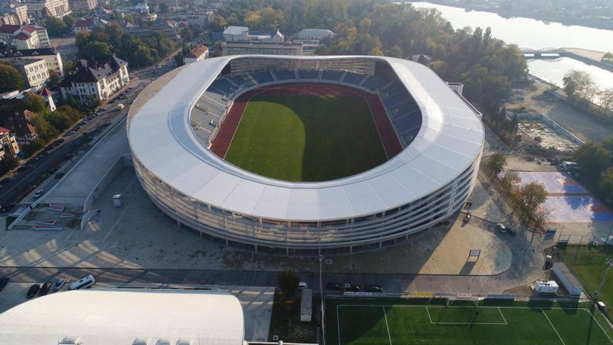 VIDEO + FOTO Stadionul  de la Târgu Jiu