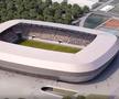 Acesta este proiectul final pentru construcția noului stadion din Oradea FOTO Facebook