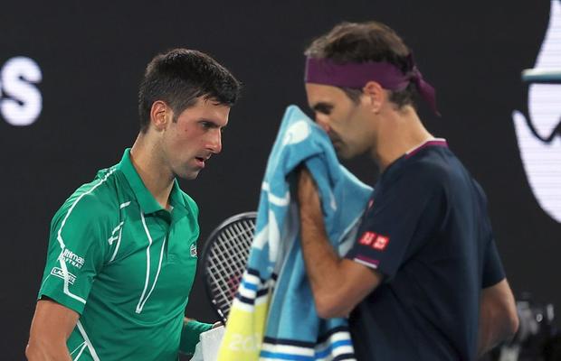 Novak Djokovic i-a pus gând rău lui Federer: „Până în martie sper să-l depășesc”