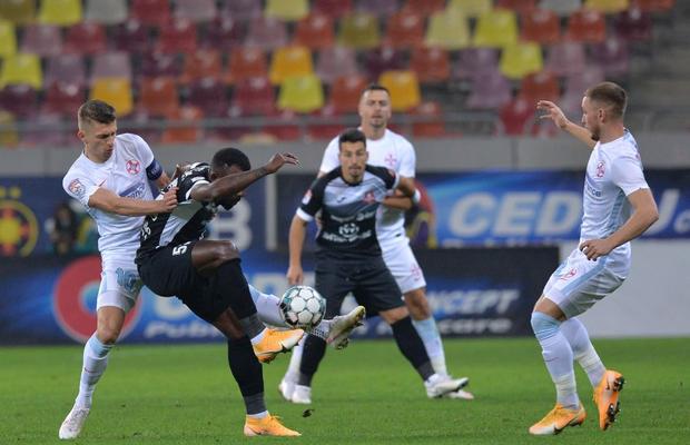 FCSB - Hermannstadt 5-0. Sibienii făcuți praf pentru prestația cu FCSB: „Apărarea a asigurat servicii de escortă, la limita lipsei de demnitate”