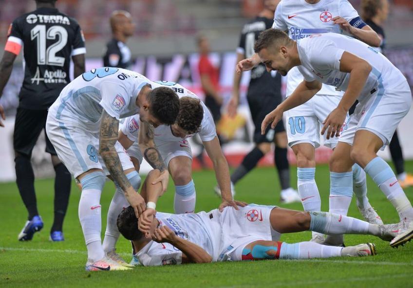 FCSB a câștigat categoric ultimul meci al etapei cu numărul 8 din Liga 1, scor 5-0 cu Hermannstadt. Dennis Man (22 de ani, extremă dreapta), marcatorul celui de-al doilea gol, a oferit declarații la finalul partidei.