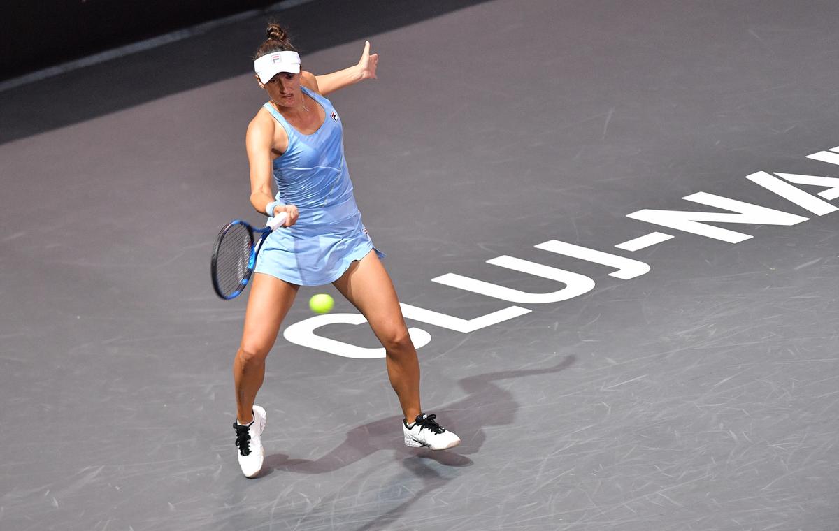 Emma Răducanu a insistat să vorbească în limba română după prima victorie la Transylvania Open: „Mulțumesc mult, România! Te iubesc!”