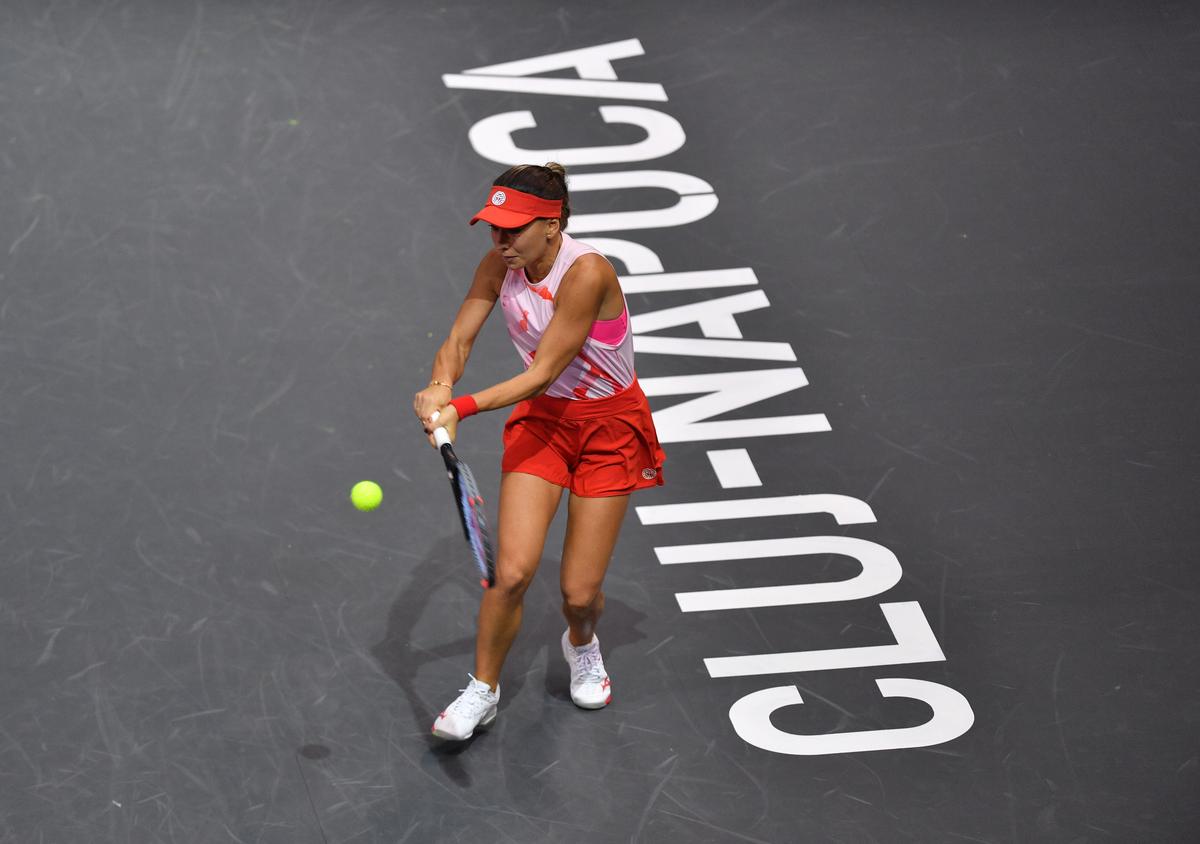 Emma Răducanu a insistat să vorbească în limba română după prima victorie la Transylvania Open: „Mulțumesc mult, România! Te iubesc!”