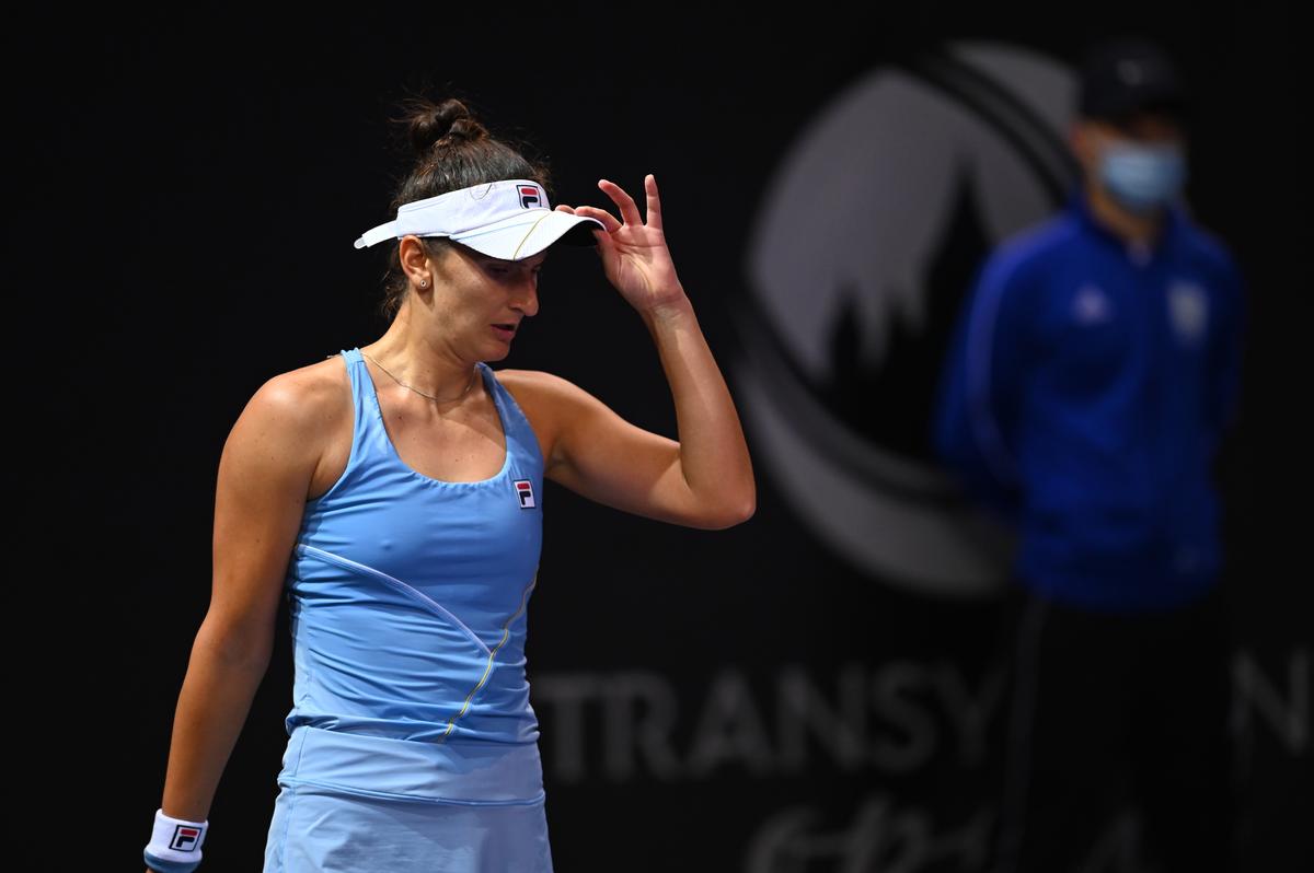 Emma Răducanu a insistat să vorbească în limba română după prima victorie la Transylvania Open: „Mulțumesc mult, România! Te iubesc!”