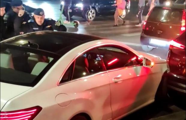 Incident șocant în apropiere de sala unde s-a jucat Dinamo - PSG: „Autoturismul a fost găsit abandonat”. Polițiștii l-au prins pe făptaș
