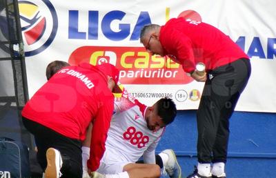 Diagnostic crunt pentru mijlocașul lui Dinamo: ruptură de ligamente și meniscul afectat!
