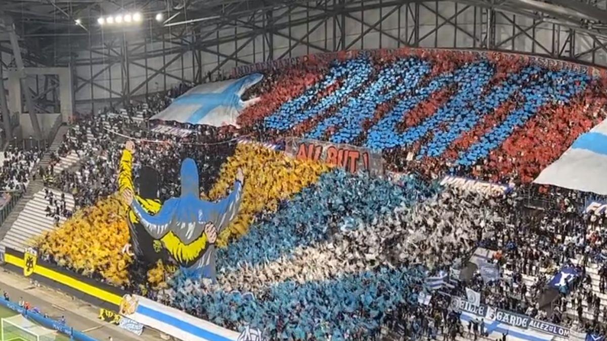 Scenografie specială la Marseille - AEK Atena, în Europa League
