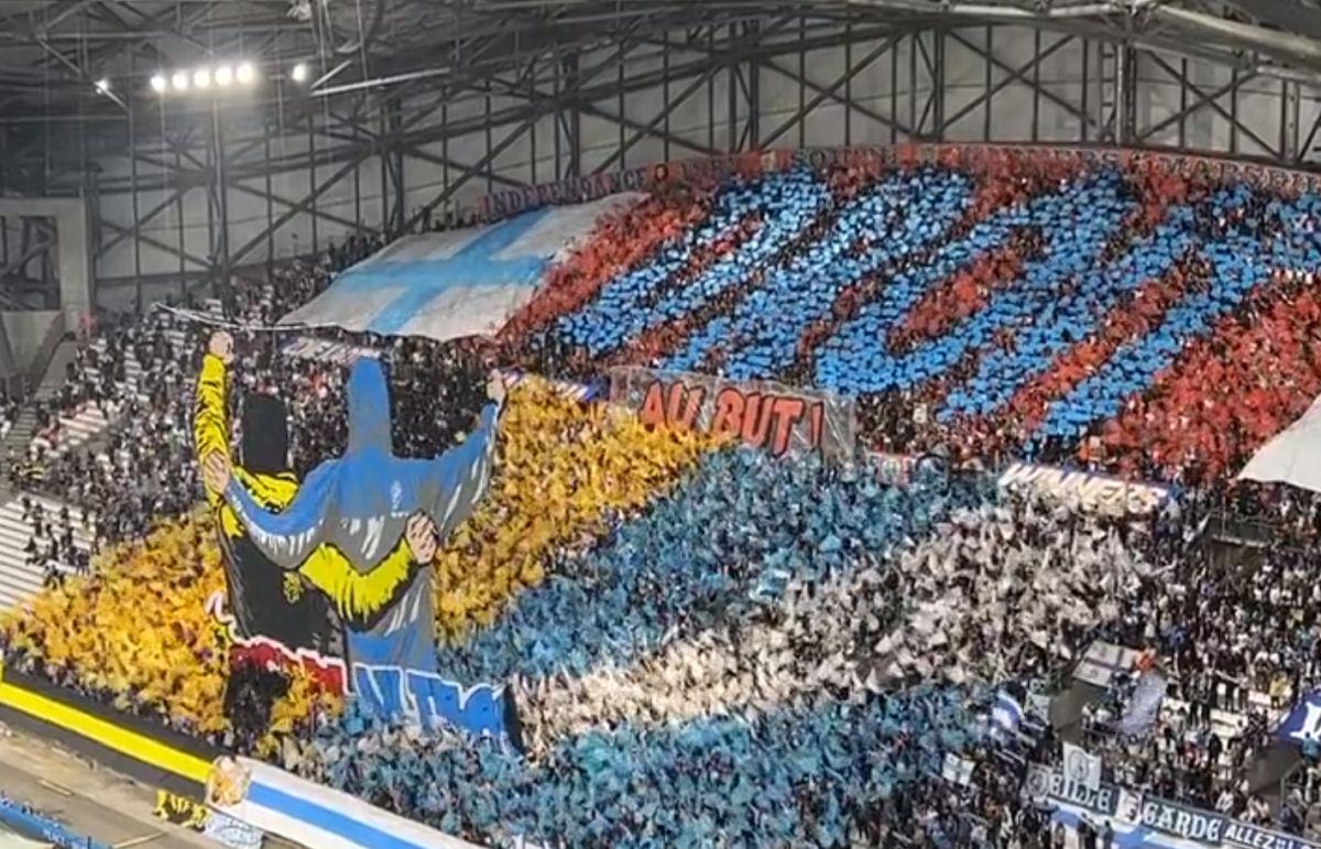 Scenografie specială la Marseille - AEK Atena, în Europa League