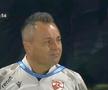 Florentin Petre a izbucnit în lacrimi în timp ce fanii lui Dinamo cântau, foto: captură Prima Sport