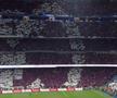 Scenografie demnă de El Clasico! „Santiago Bernabeu”, pictat alb-mov: ce au afișat fanii Realului
