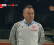 Florentin Petre a izbucnit în lacrimi în timp ce fanii lui Dinamo cântau, foto: captură Prima Sport