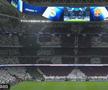 Scenografie demnă de El Clasico! „Santiago Bernabeu”, pictat alb-mov: ce au afișat fanii Realului