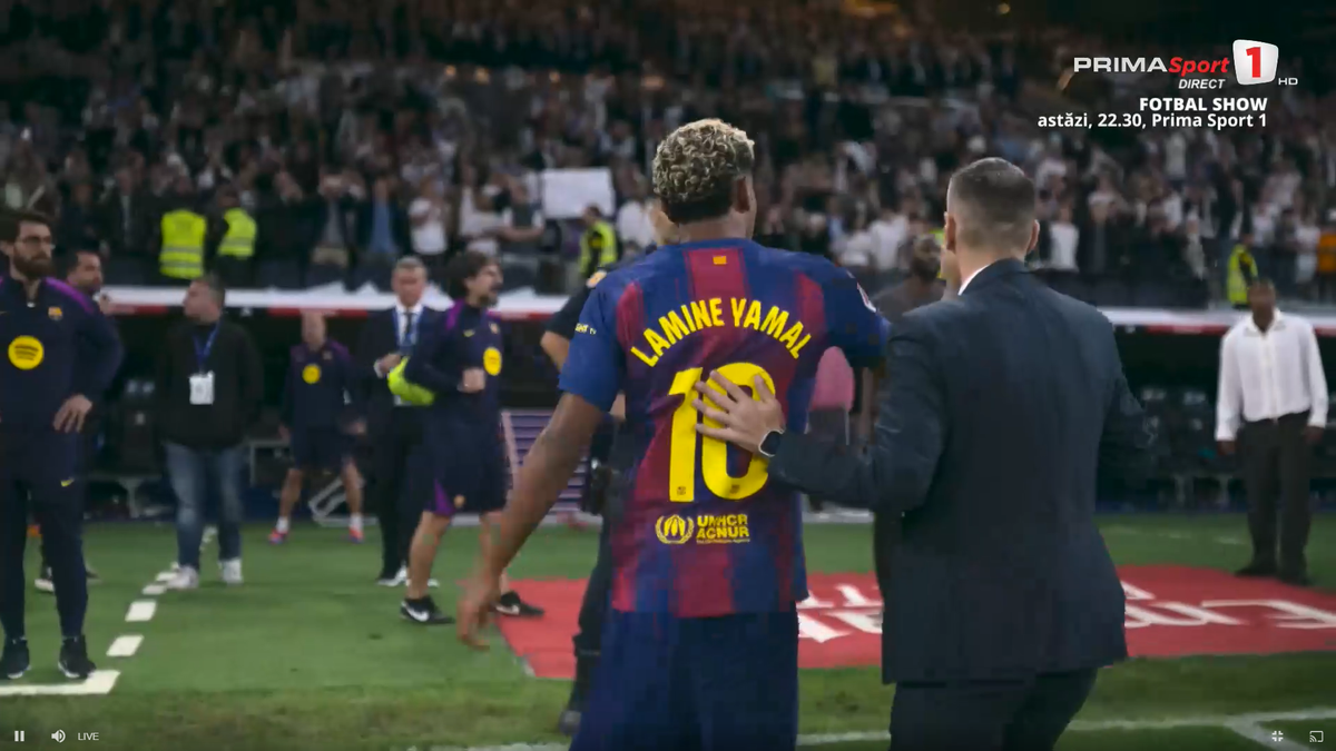 Scandal pe teren după Real Madrid - Barcelona