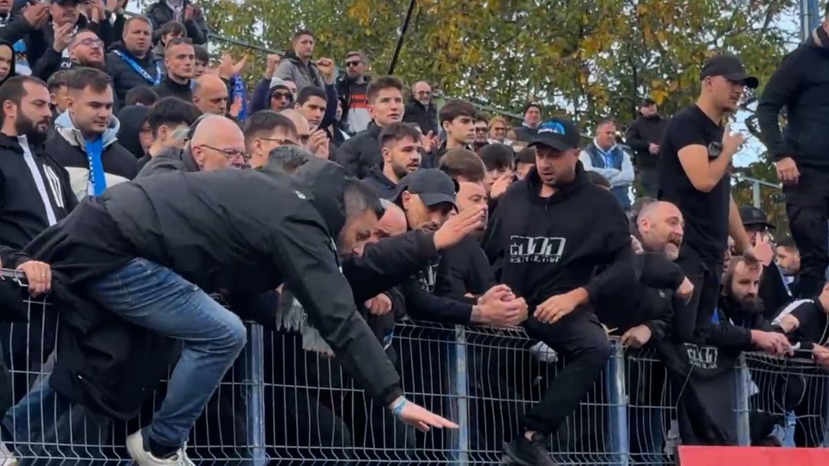 Jucătorii Craiovei, scandal cu fanii după remiza cu Metaloglobus
