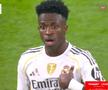 Vinicius, CRIZĂ de nervi în El Clasico: a mers la vestiare în minutul 70!