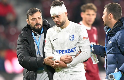 Verdict DUR după ciocnirea violentă din CFR Cluj - Farul! » Nu va mai juca în 2025