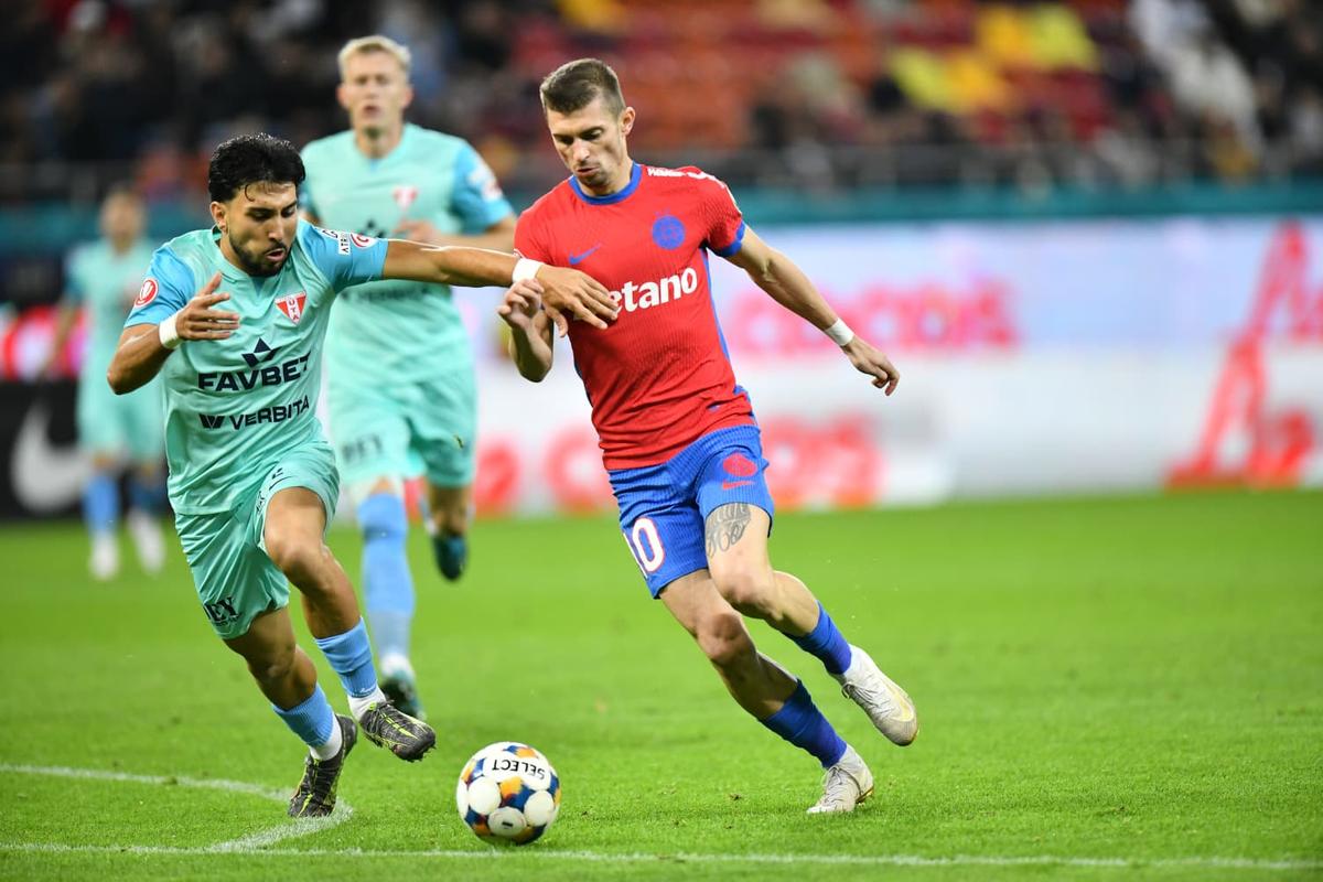 FCSB - UTA Arad, imagini de meci (etapa 14, 26.10.2025) // foto: Cristi Preda (GSP)