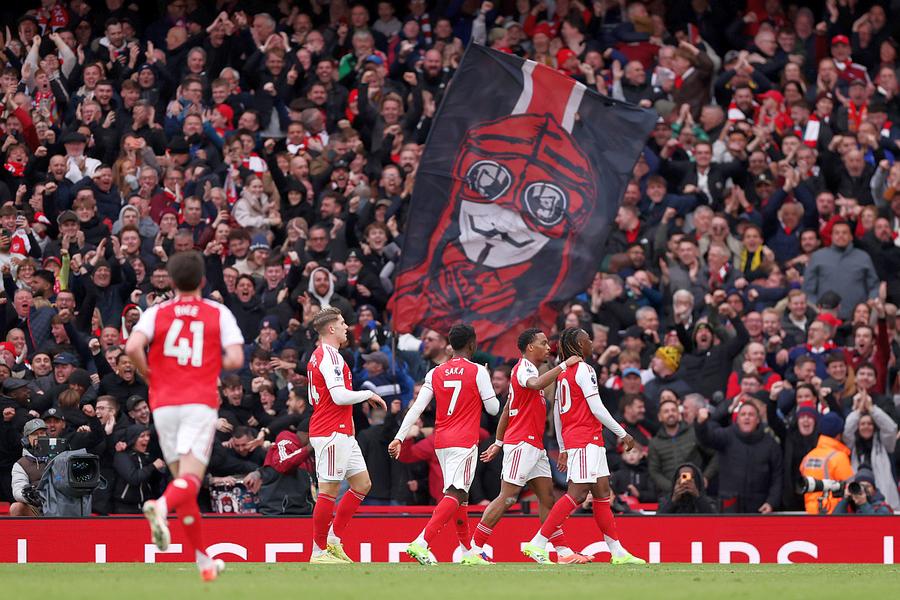 Eze a înscris unicul gol în Arsenal - Crystal Palace // foto: Guliver/gettyimages Se teme că recordul său din Premier League va fi doborât în acest sezon: „Sunt nervos când îi văd”