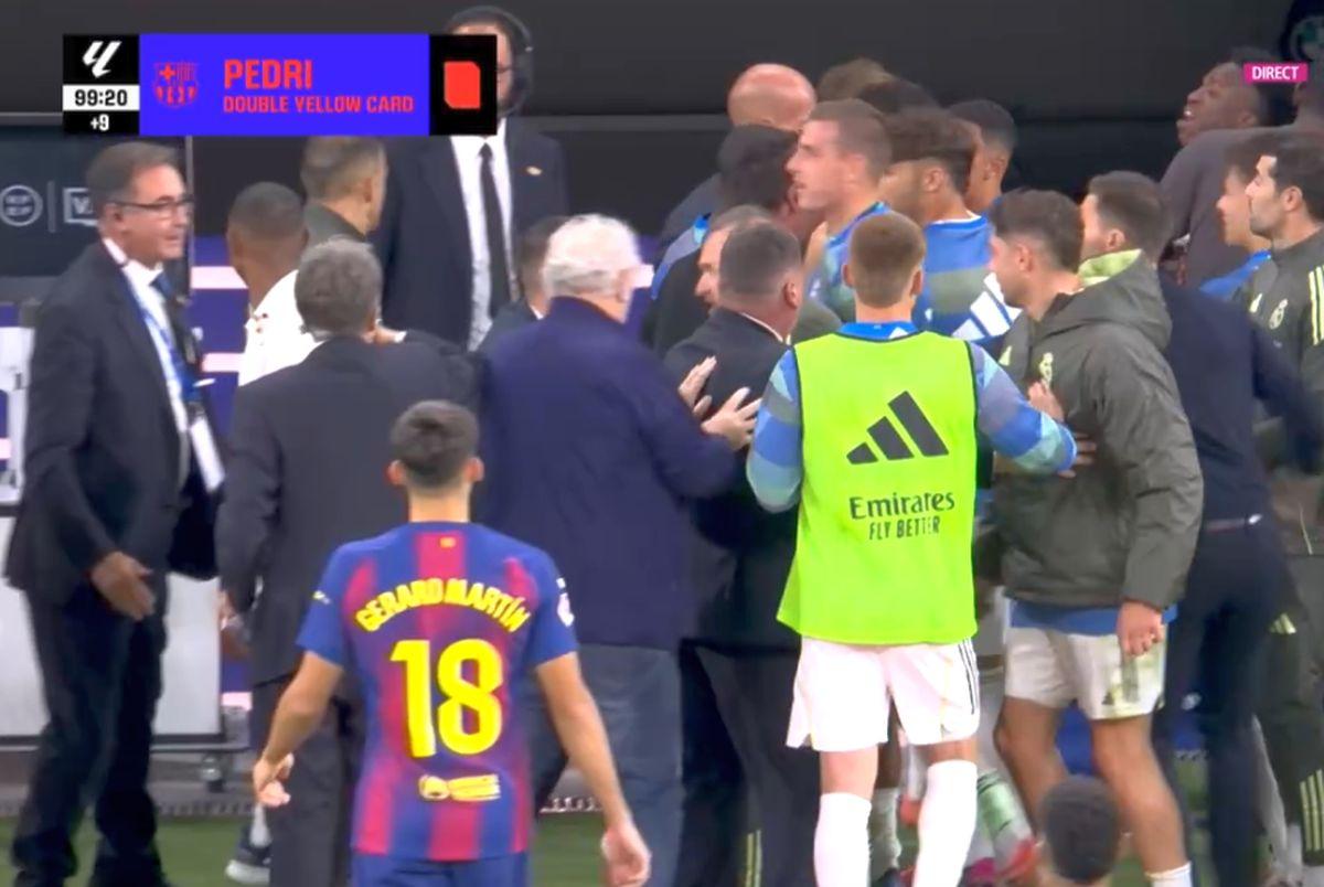 Scandal pe teren după Real Madrid - Barcelona