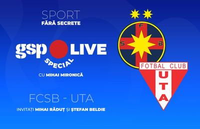 FCSB - UTA » Roș-albaștrii caută revenirea în campionat