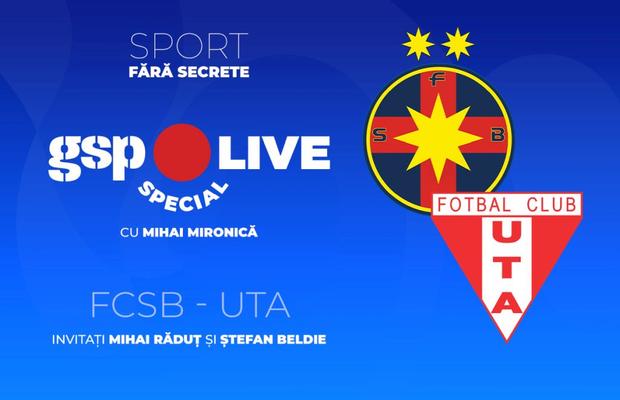 FCSB - UTA » Roș-albaștrii caută revenirea în campionat