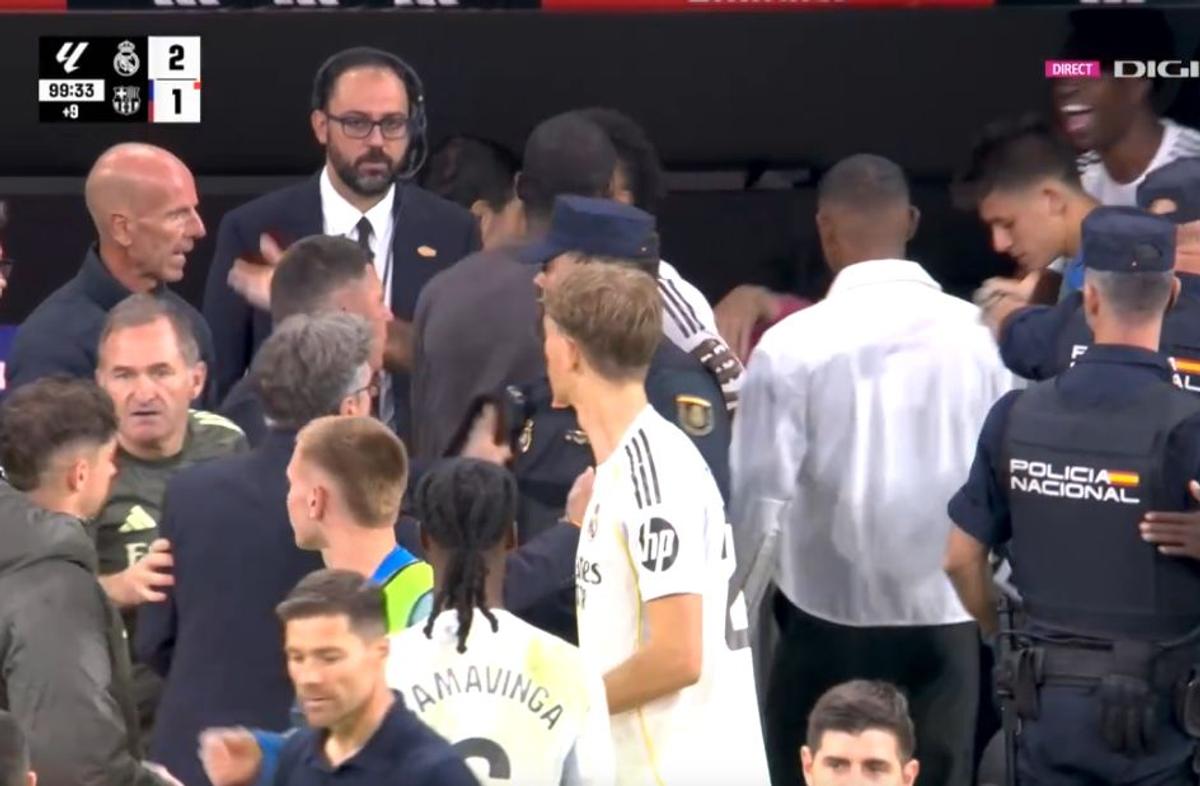 Scandal pe teren după Real Madrid - Barcelona